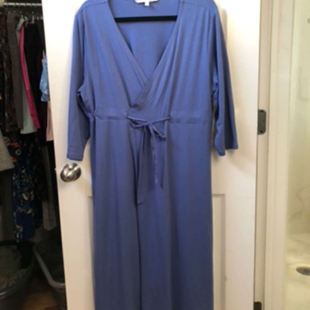 Shade brand wrap dress Periwinkle XL